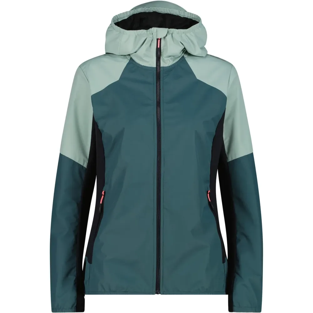 CMP Damen Hybrid Hoodie Jacke