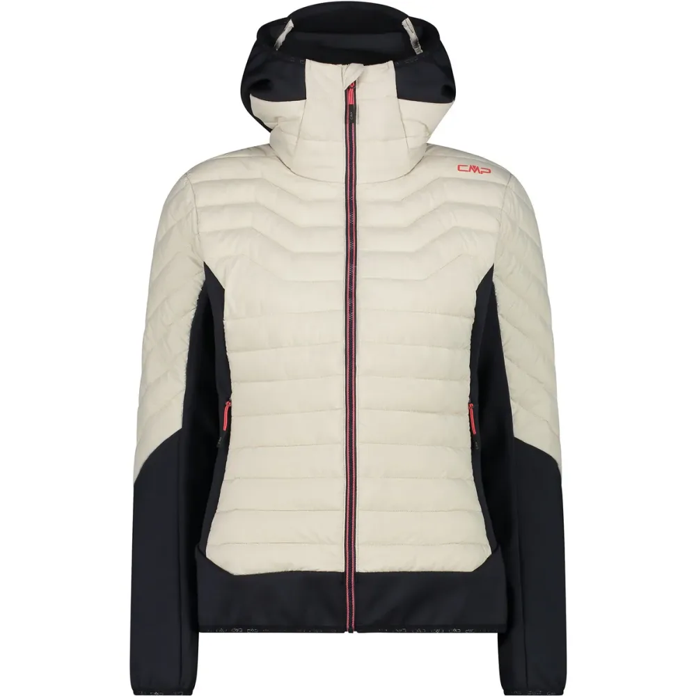 CMP Damen Hybrid Hoodie Jacke
