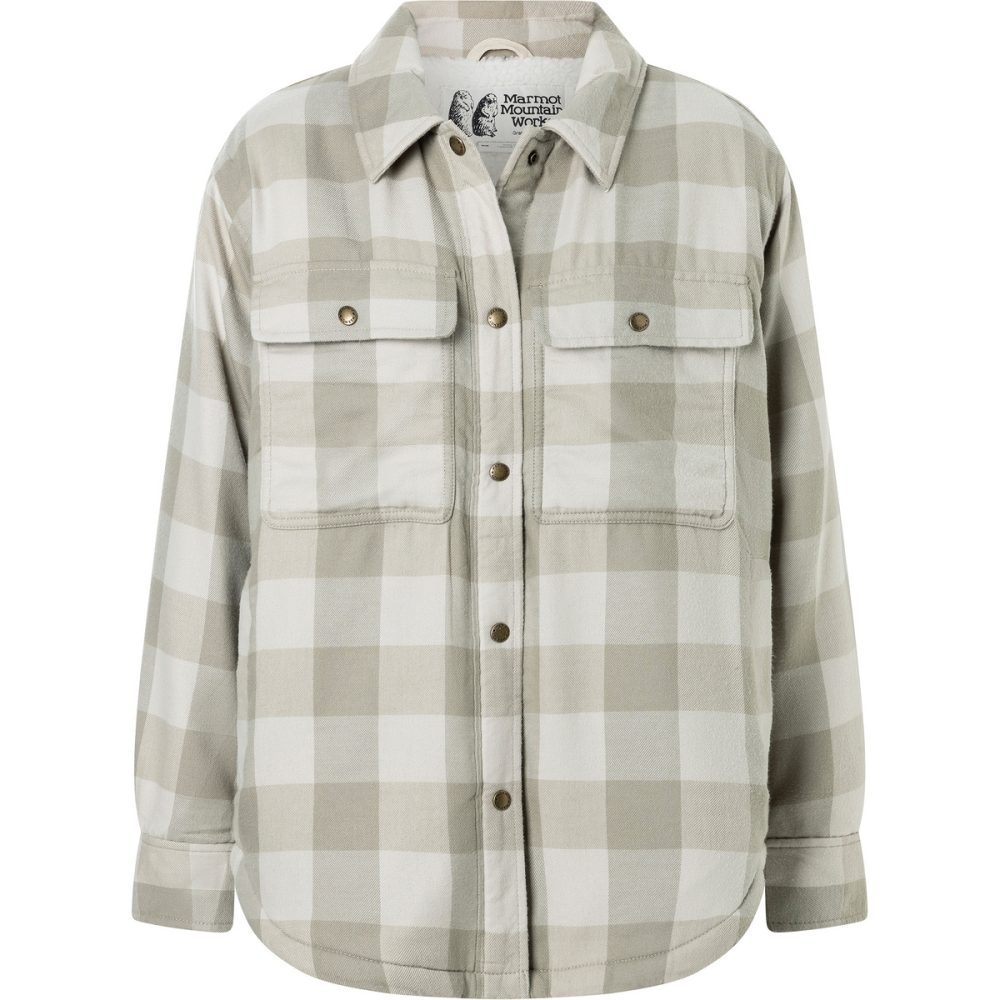 Marmot Damen Ridgefield Sherpa Flannel Jacke