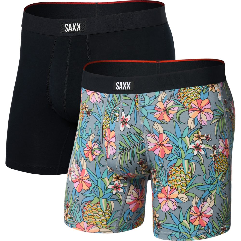Saxx Underwear Herren Vibe Xtra Fly 2er Pack Boxer