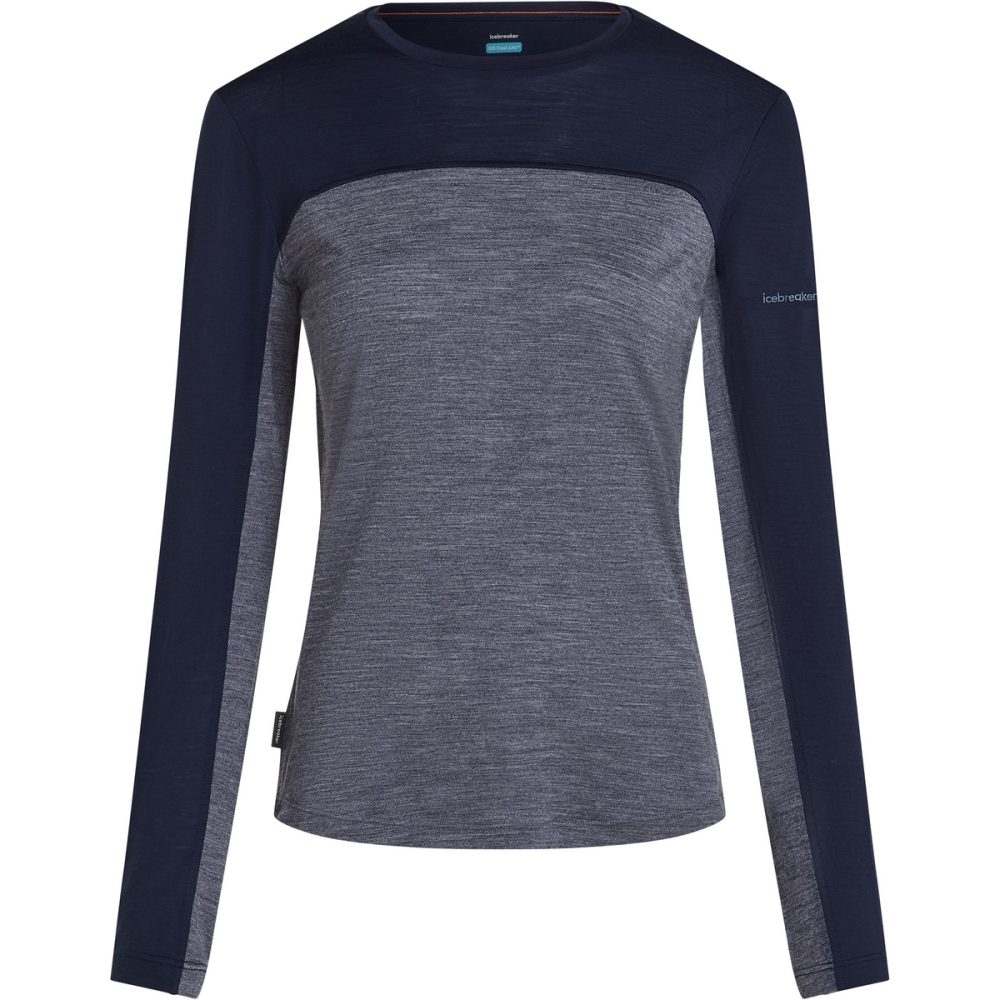 Icebreaker Damen 125 Cool-Lite Sphere Colour Black Longsleeve