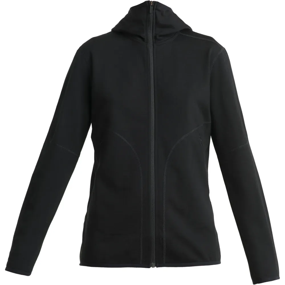 Icebreaker Damen 560 Realfleece Elemental II Hoodie Jacke