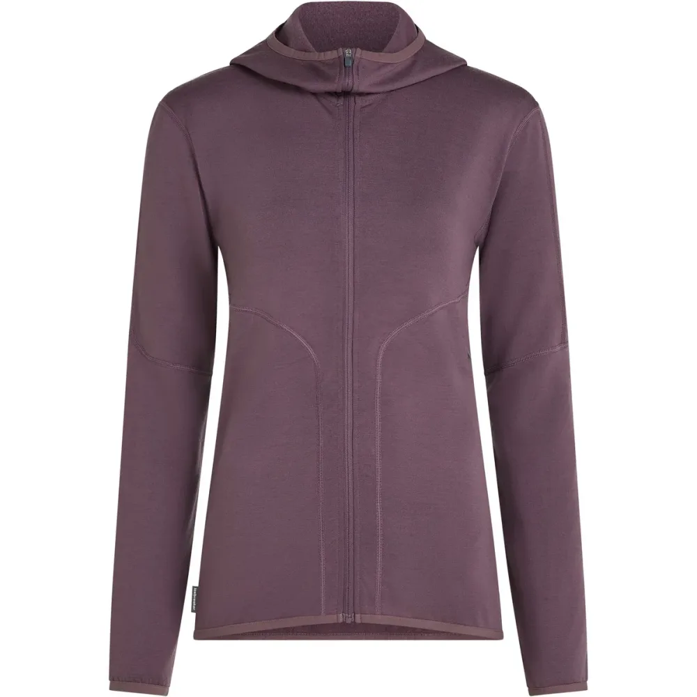 Icebreaker Damen 560 Realfleece Elemental II Hoodie Jacke