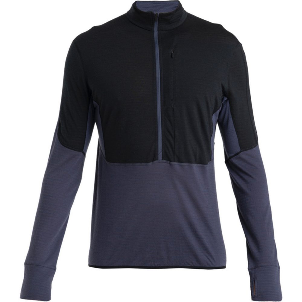 Icebreaker Herren 200 Realfleece Descender Half Zip Longsleeve