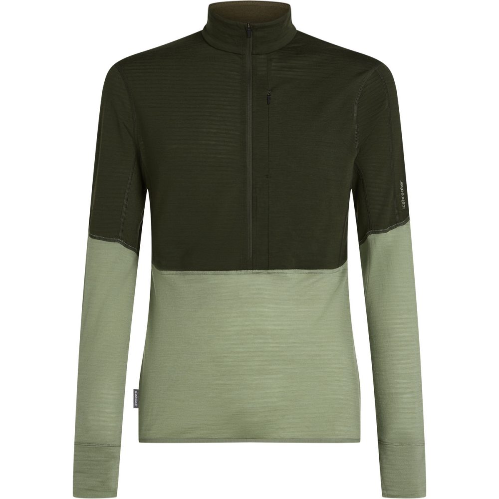 Icebreaker Herren 200 Realfleece Descender Half Zip Longsleeve