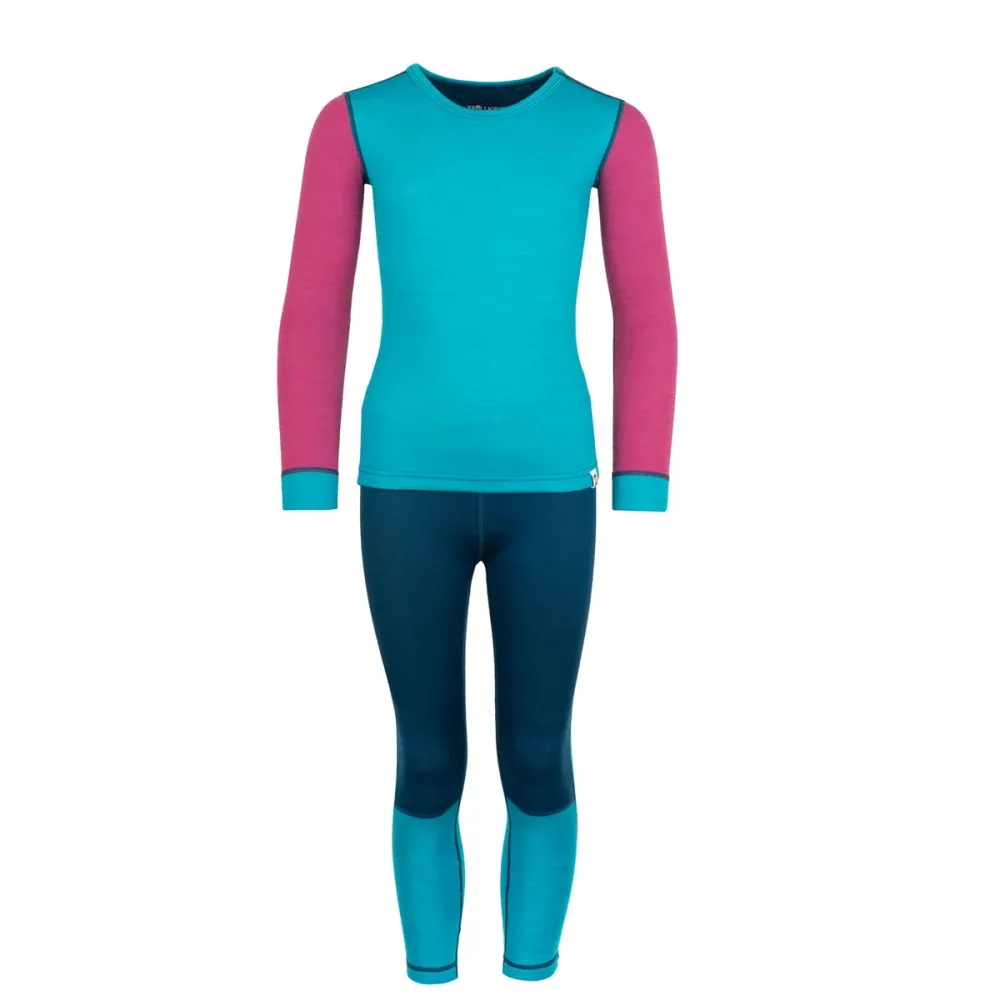 Trollkids Kinder Merino II Unterwäsche Set