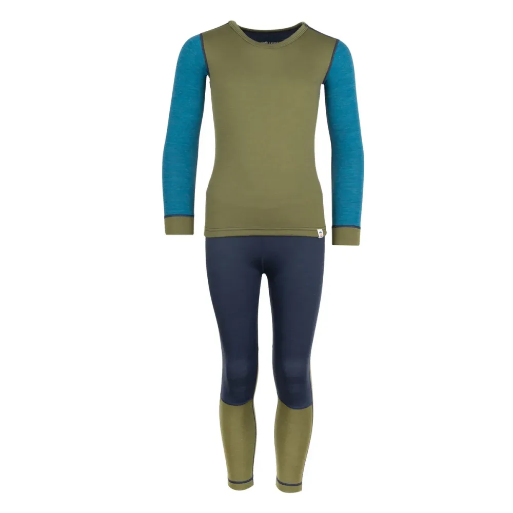 Trollkids Kinder Merino II Unterwäsche Set