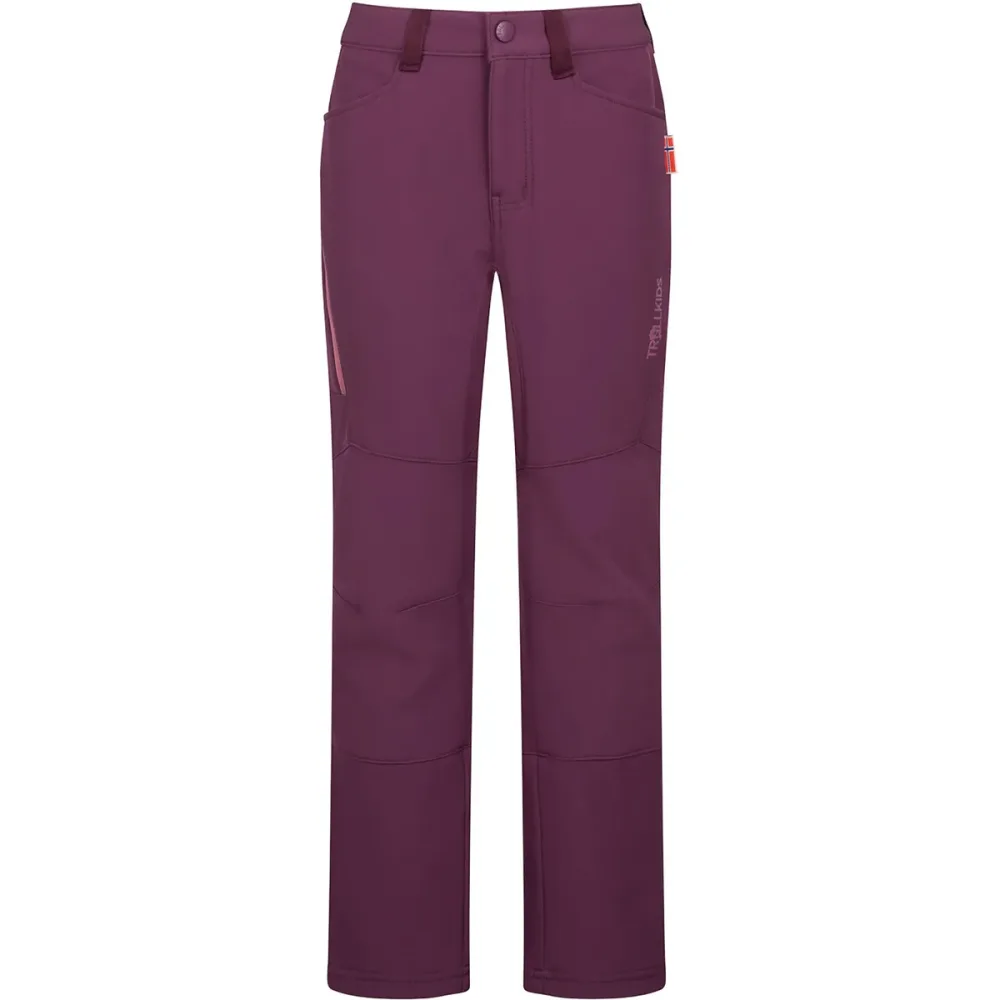 Trollkids Kinder Femund Softshell Hose