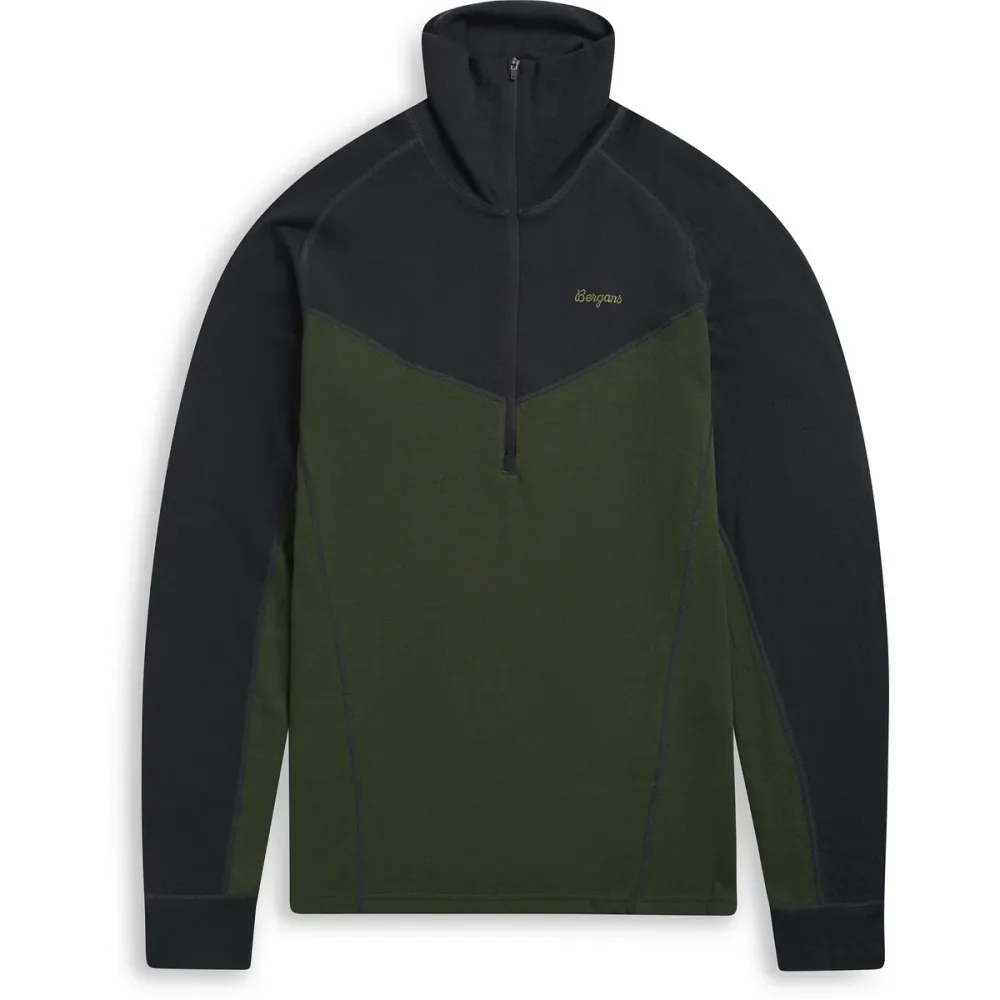 Bergans Herren Inner:Dual Merino Half Zip Longsleeve
