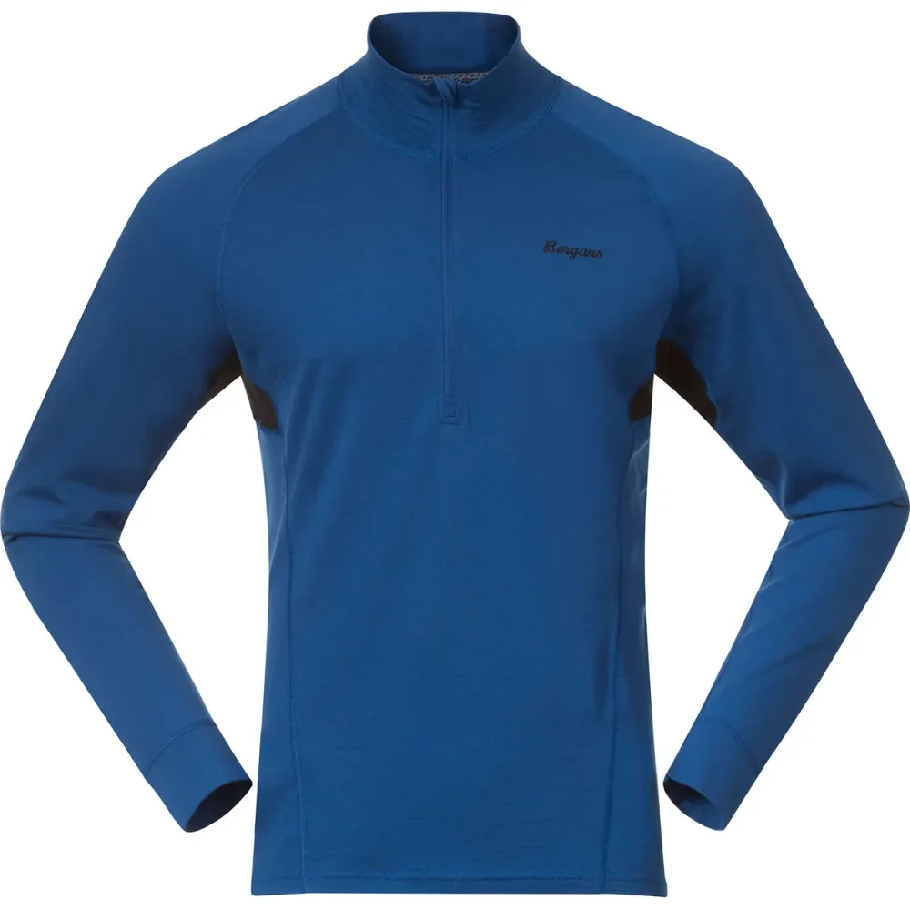 Bergans Herren Inner:Pure Merino Half Zip Longsleeve