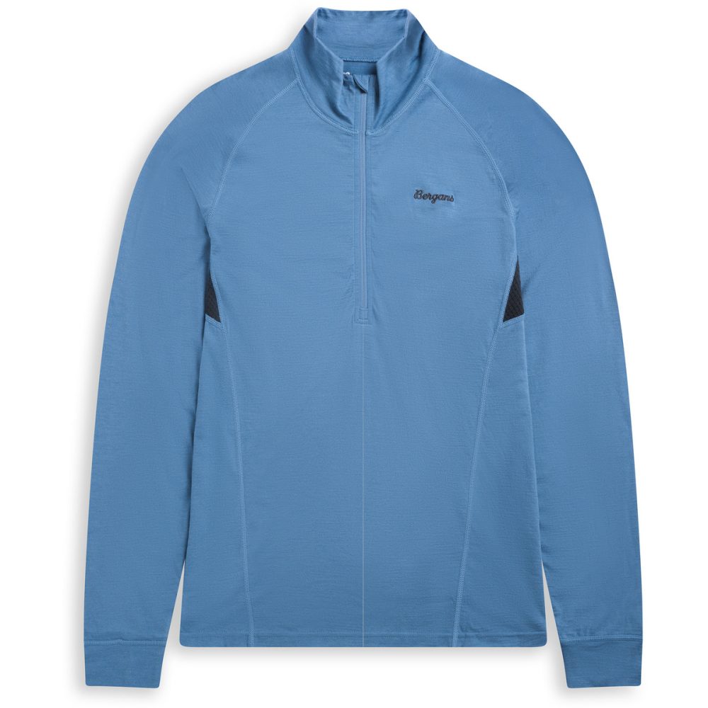 Bergans Herren Inner:Pure Merino Half Zip Longsleeve