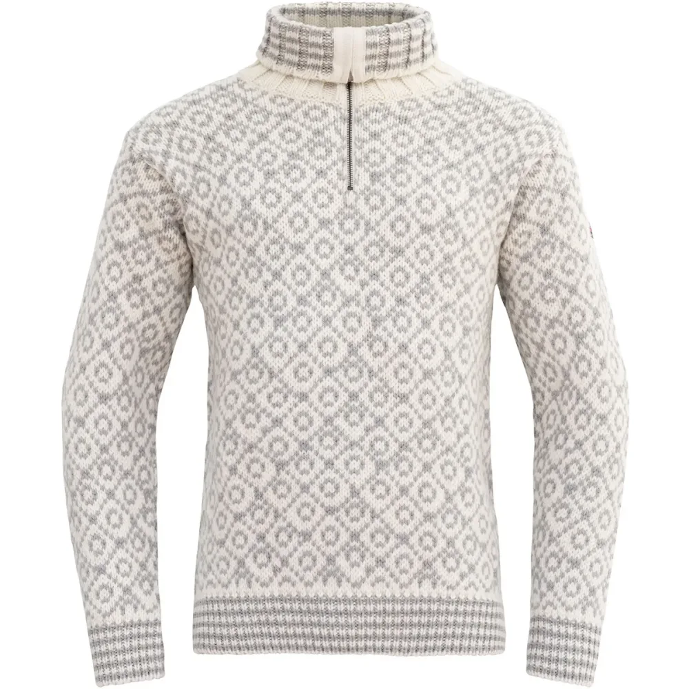 Devold Svalbard Wool Zip Neck Pullover