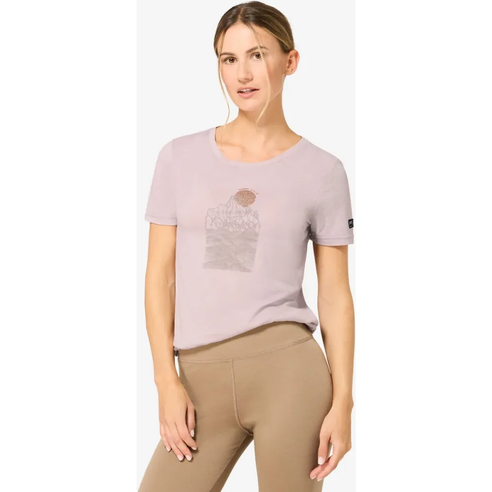 Super.Natural Damen Preikestolen Cliffs T-Shirt