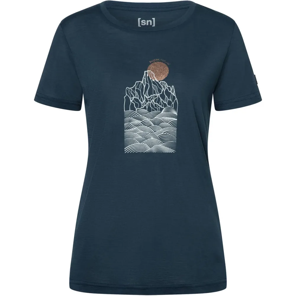 Super.Natural Damen Preikestolen Cliffs T-Shirt