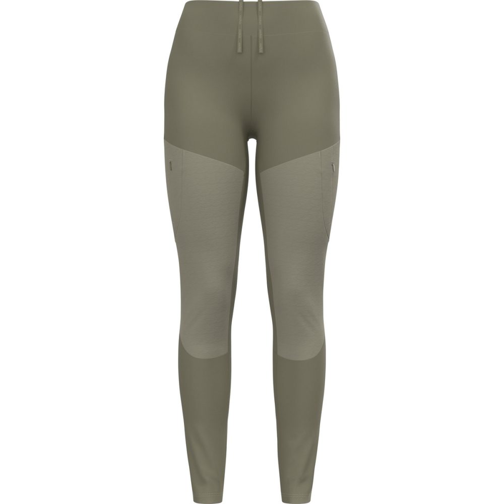 Odlo Ascent Wander-Tights für Damen - Wandern, Training - grün, M