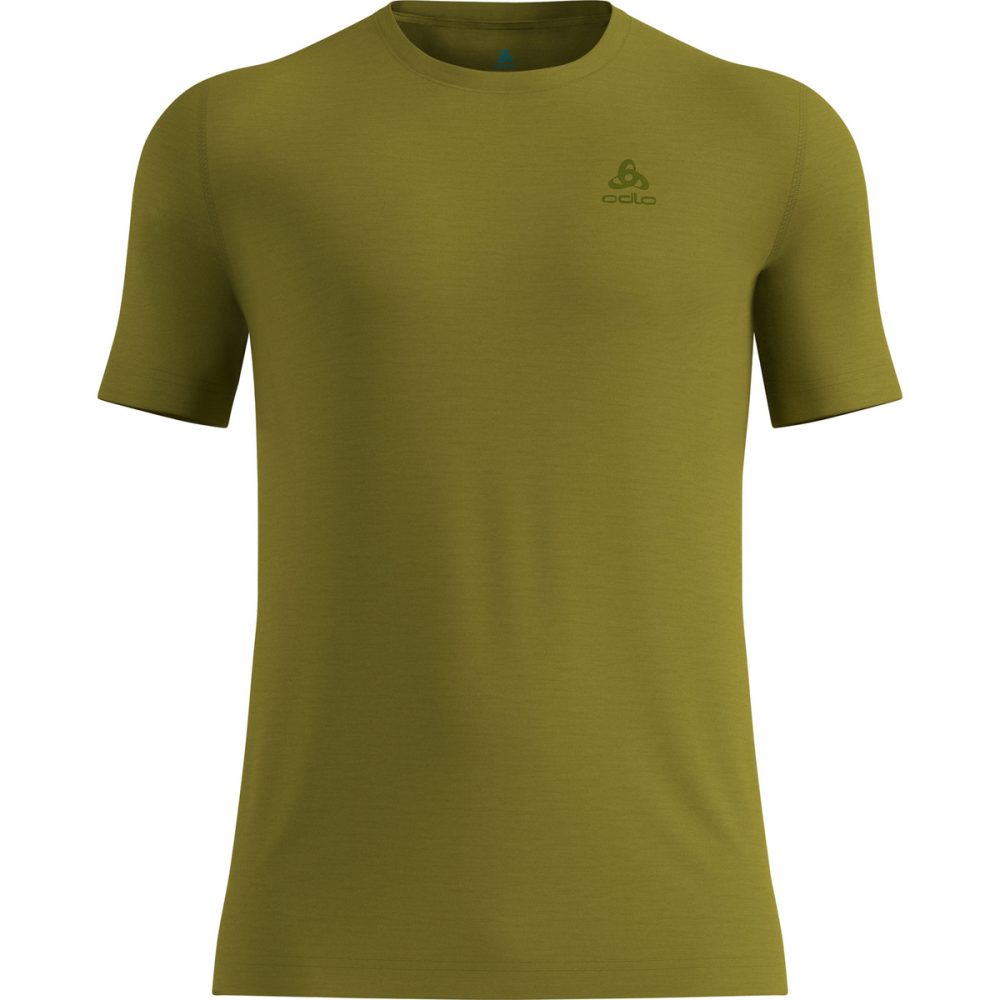 Odlo Herren Merino 160 Bl Crew Neck T-Shirt