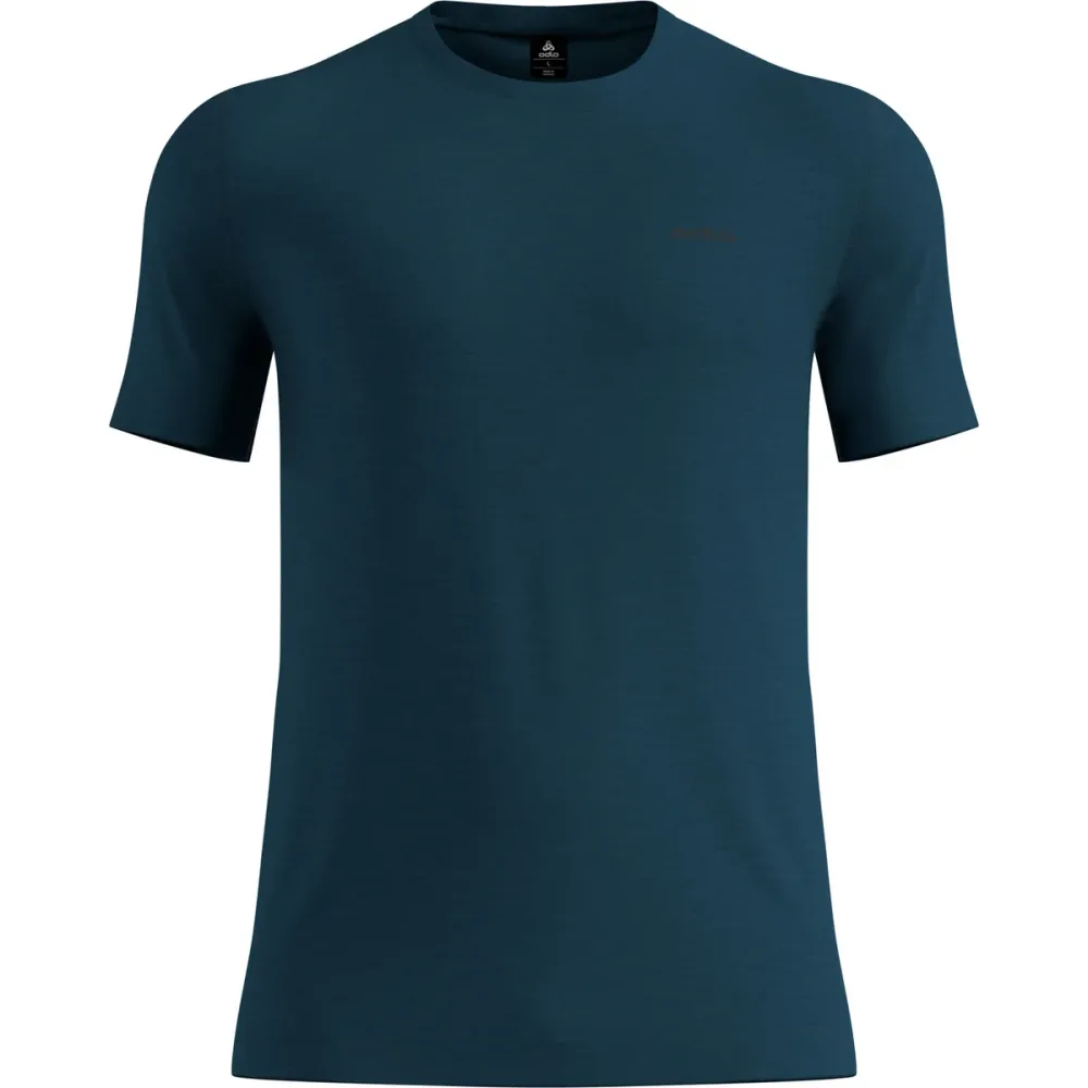 Odlo Herren Merino 160 Bl Crew Neck T-Shirt