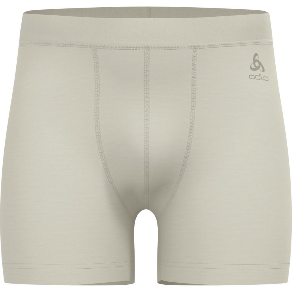 Odlo Merino 160 Boxershorts für Herren - Wandern, Ski & Snow - beige, M