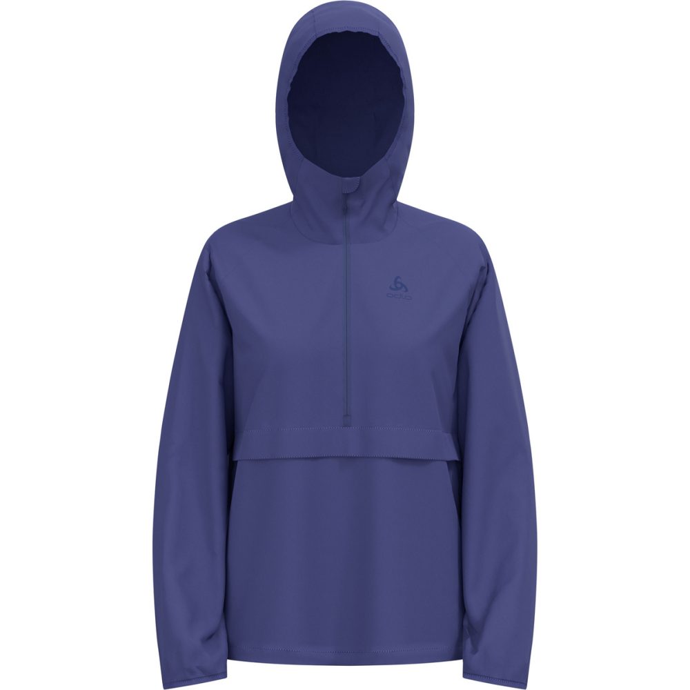 Odlo Essential Windbreaker Jacke für Damen - Wandern - blau, M