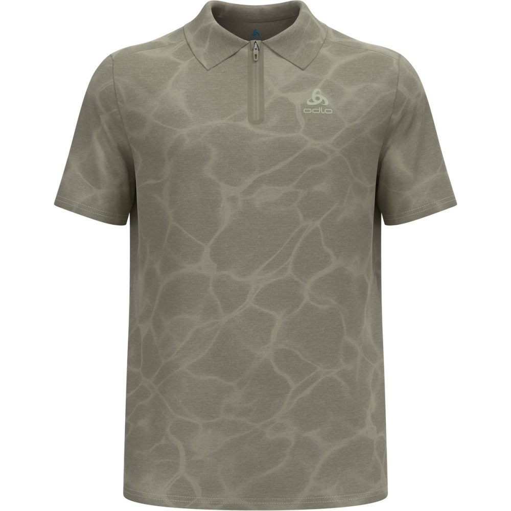 Odlo Ascent Chilltec Poloshirt für Herren - Wandern - beige, XXL