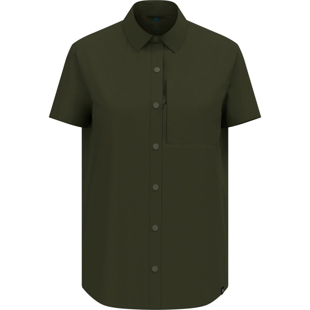 Odlo Essential Kurzarmhemd für Damen - Wandern - grün, L