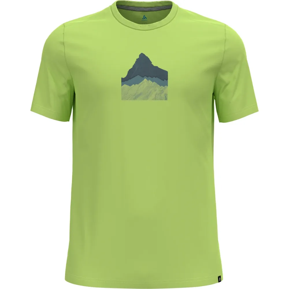 Odlo F-Dry Mountain T-Shirt für Herren - Wandern - grün, S