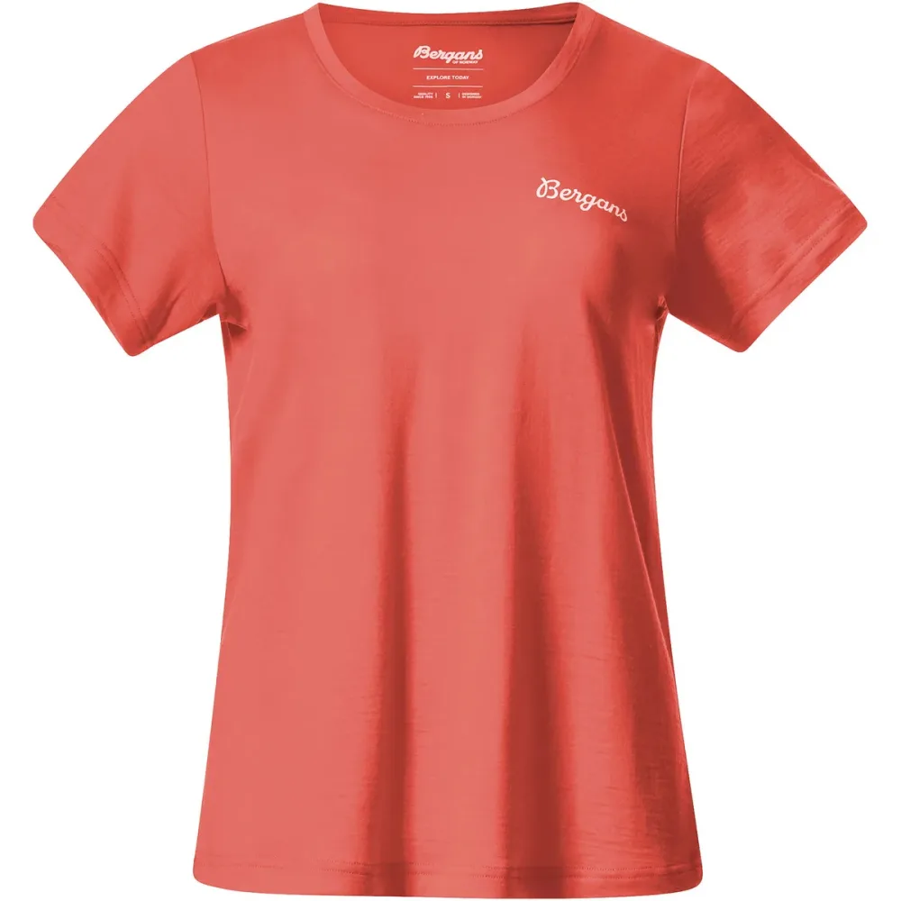 Bergans Damen Rabot Emblem Wool T-Shirt