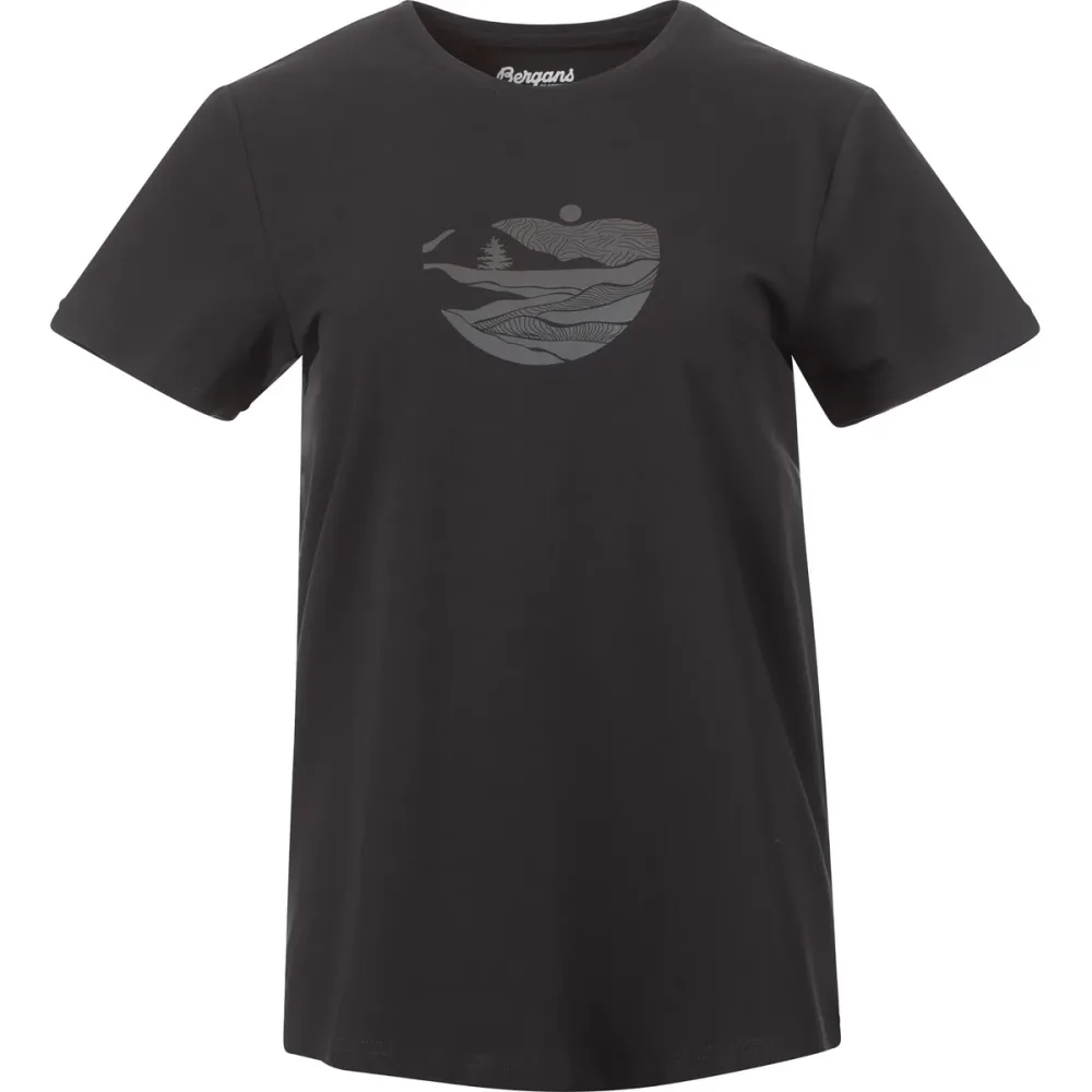 Bergans Damen Nordmarka Organic Cotton Print T-Shirt