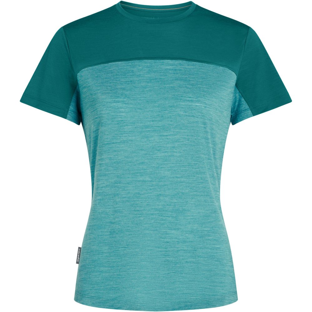 Icebreaker Damen Cool-Lite Sphere III Colour Block T-Shirt