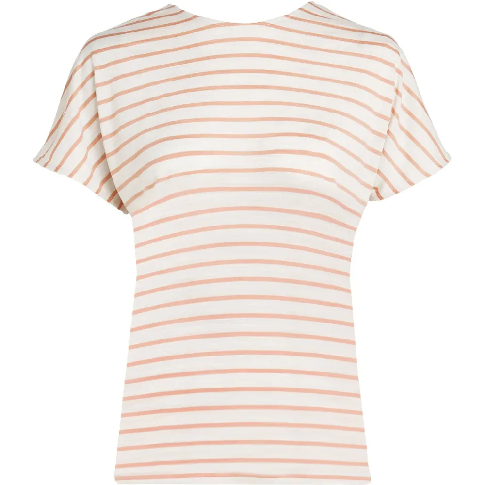 Icebreaker Damen Drayden Reversible Stripe T-Shirt