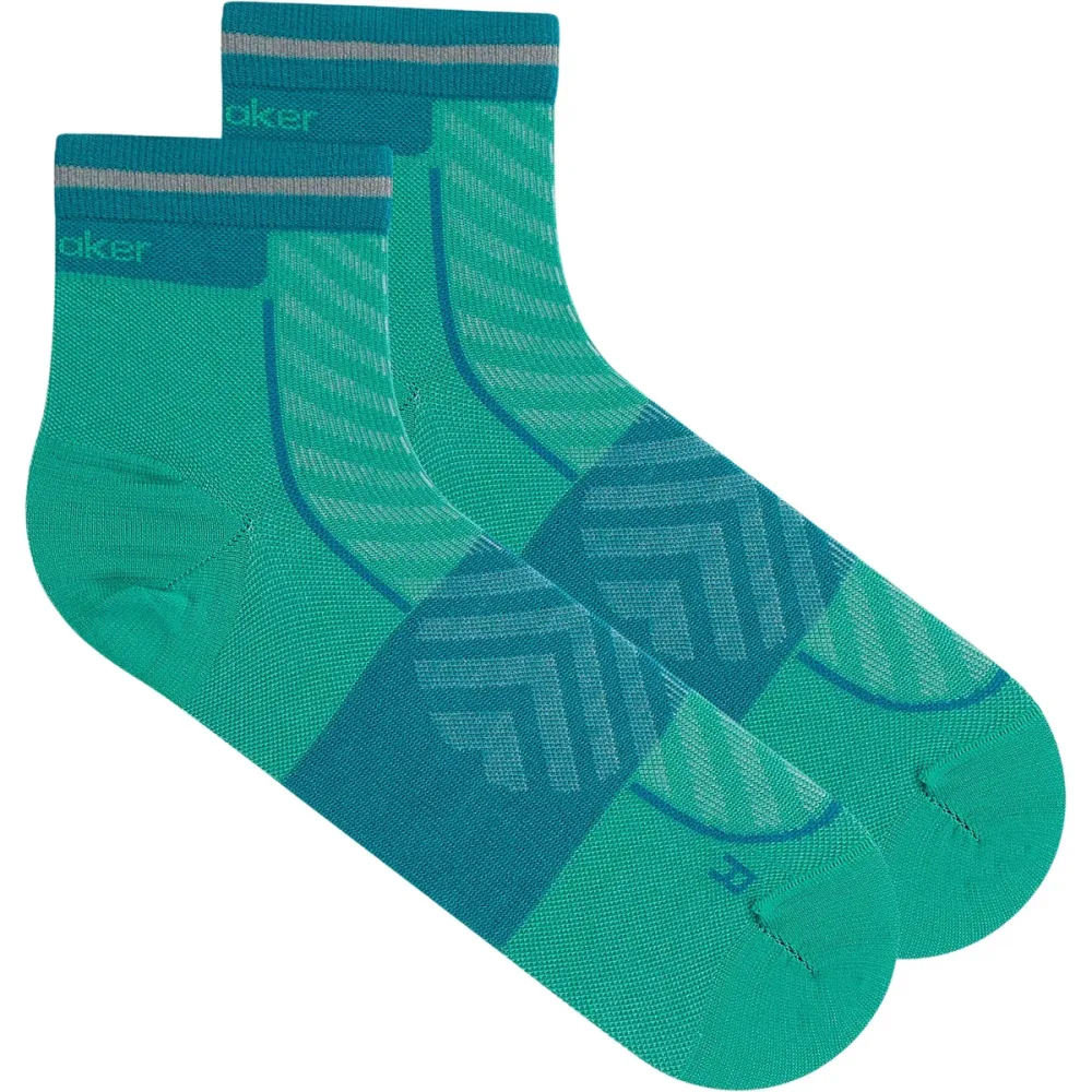 Icebreaker Damen Run+ Ultralight Mini Socken