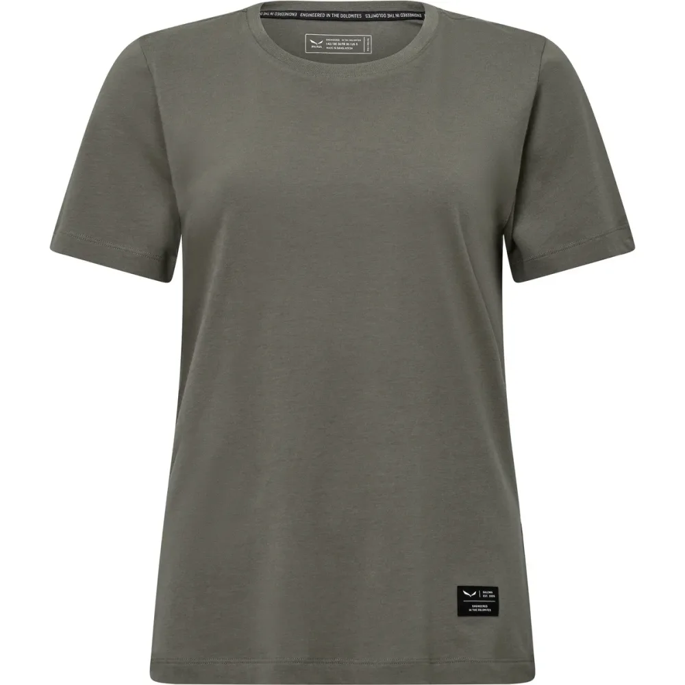 Salewa Damen Eagle Logo Patch T-Shirt