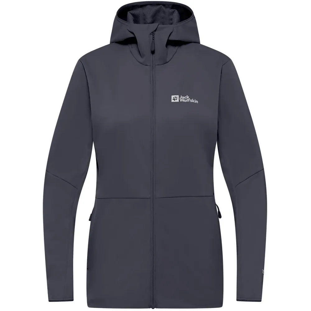 Jack Wolfskin Damen Feldberg Hoodie Jacke