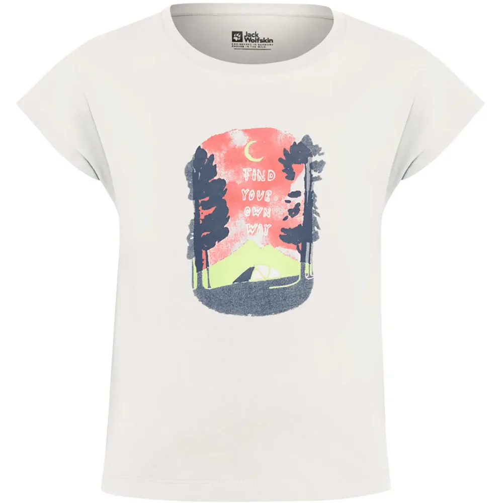 Jack Wolfskin Kinder Graphic Girls T-Shirt