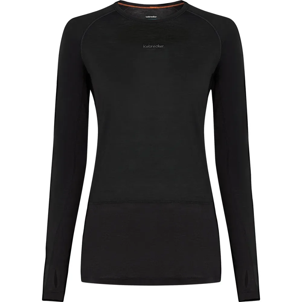 Icebreaker Damen 125 ZoneKnit Crewe Longsleeve