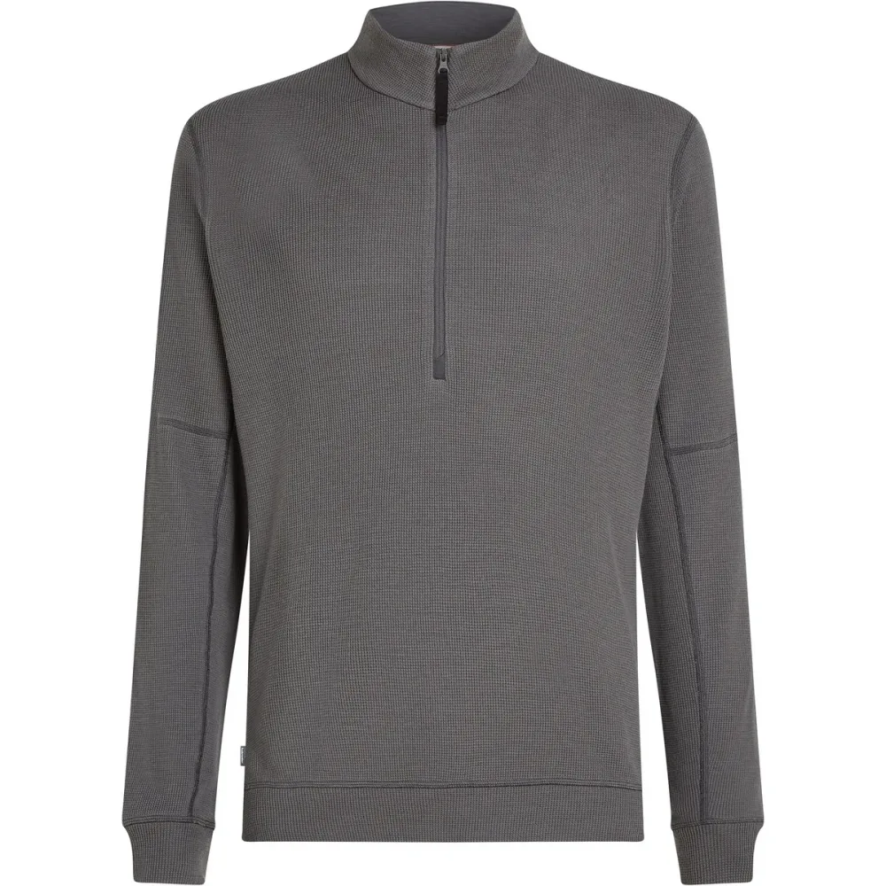 Icebreaker Herren 260 Waffle Knit Wander Half Zip Longsleeve