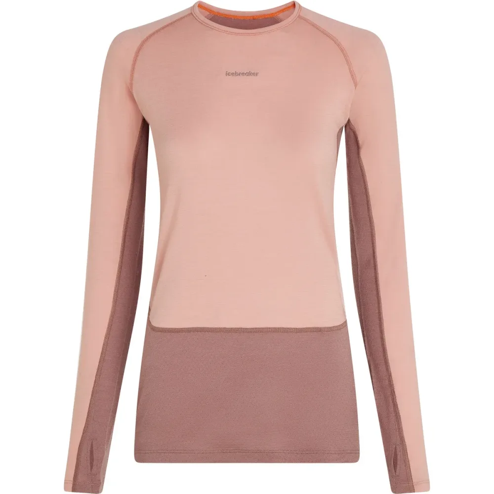 Icebreaker Damen 200 ZoneKnit Crewe Longsleeve
