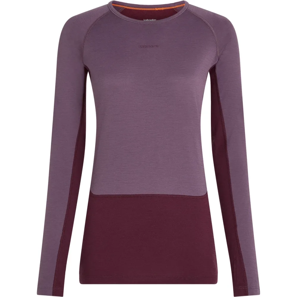 Icebreaker Damen 200 ZoneKnit Crewe Longsleeve
