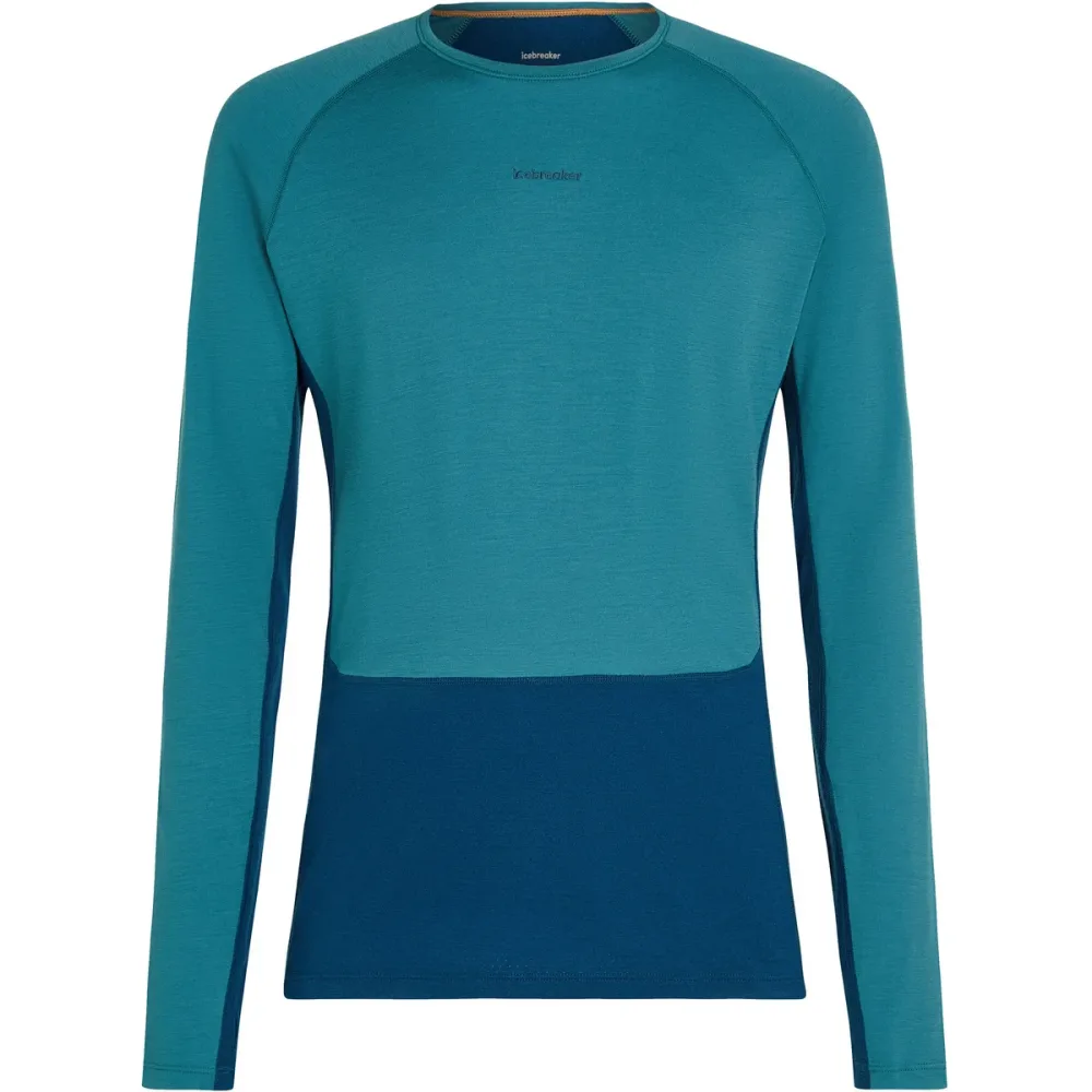 Icebreaker Herren 200 ZoneKnit Crewe Longsleeve
