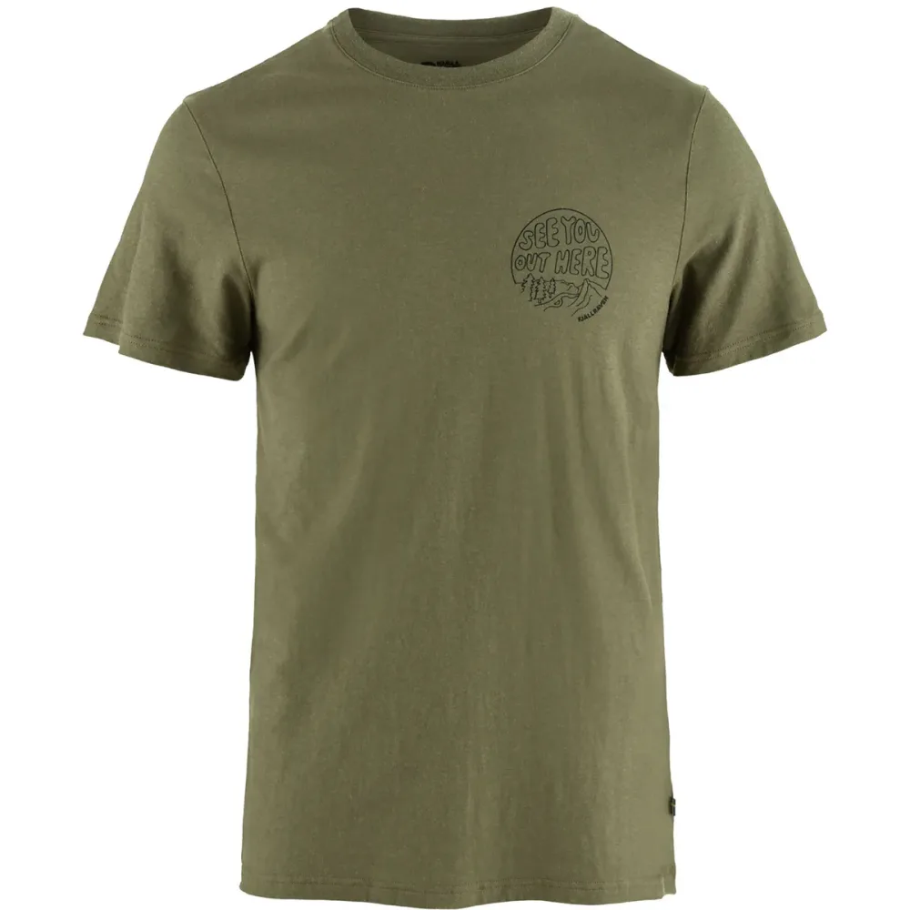 Fjällräven Herren Hemp Blend Out Here T-Shirt