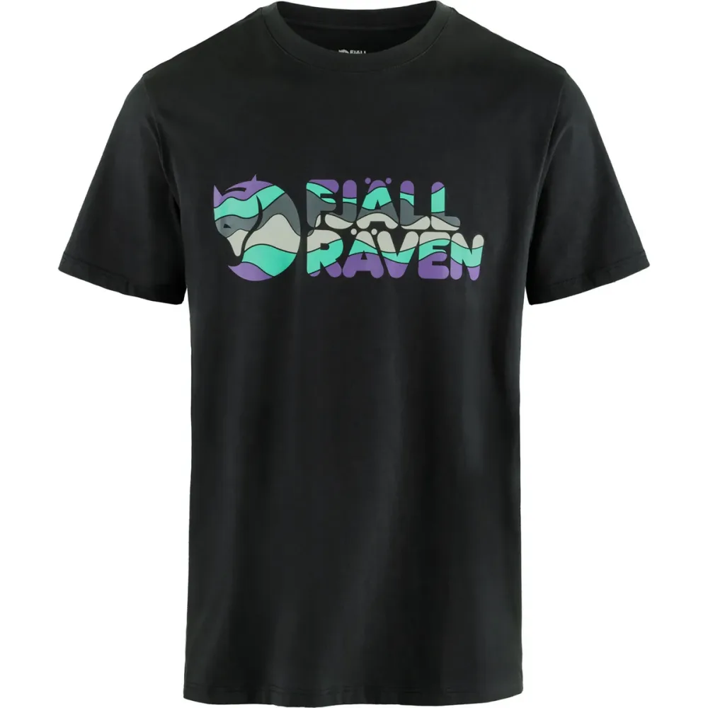Fjällräven Herren Multicolor Logo T-Shirt