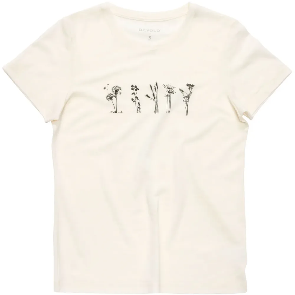 Devold Damen Classic Flowers T-Shirt
