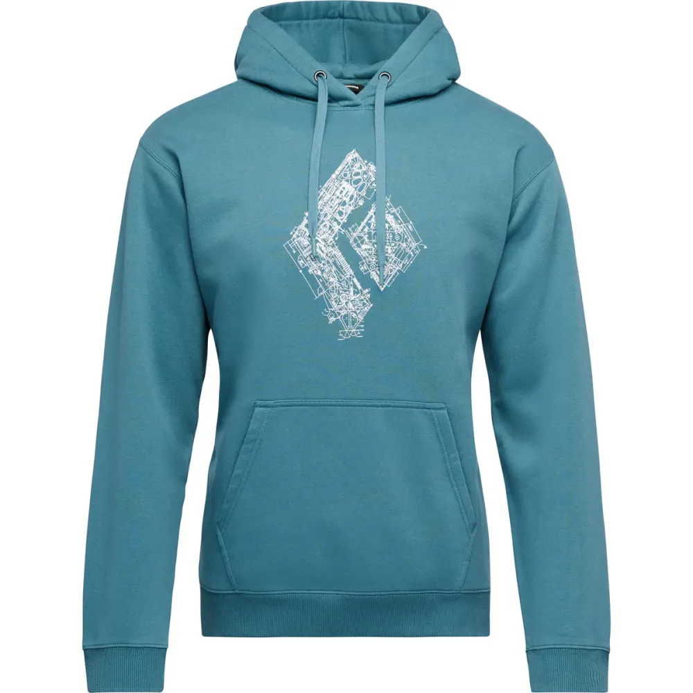 Black Diamond Herren Engineered Diamond Po Hoodie