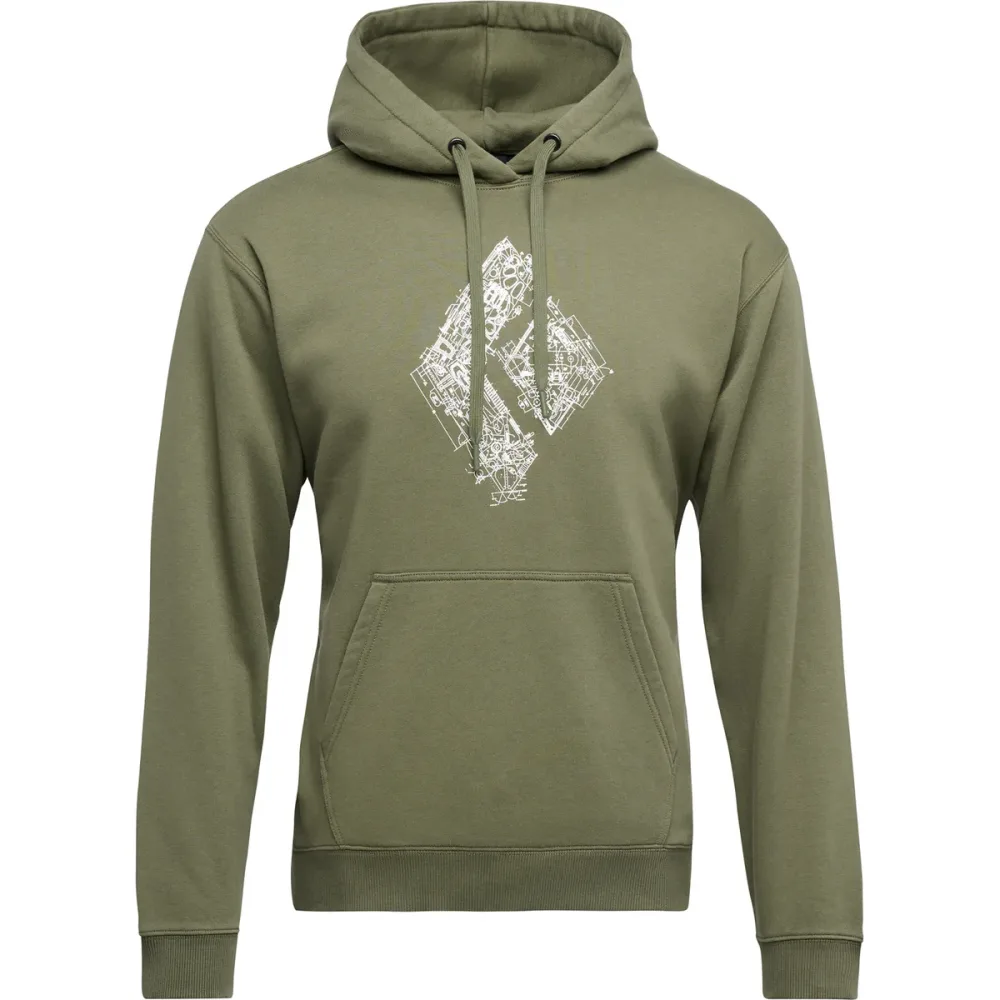 Black Diamond Herren Engineered Diamond Po Hoodie