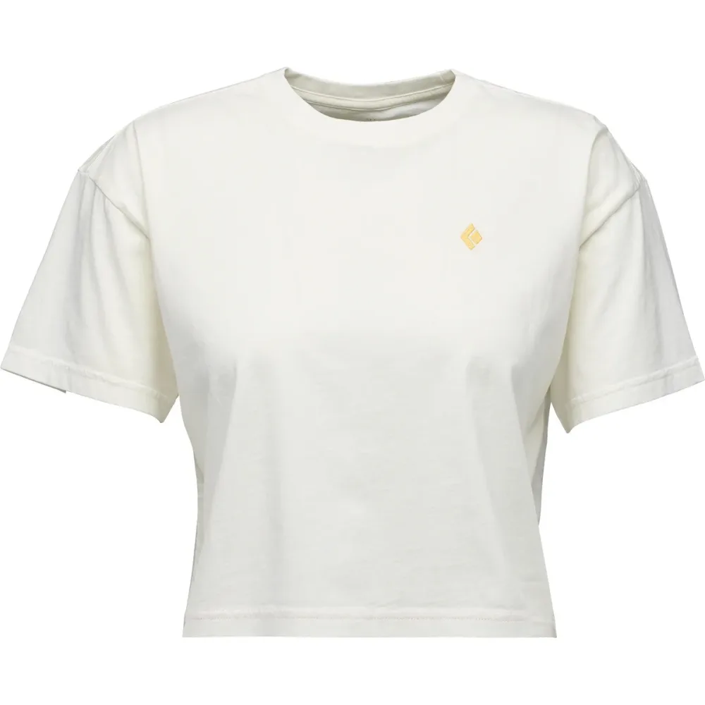Black Diamond Damen Diamond Crop T-Shirt