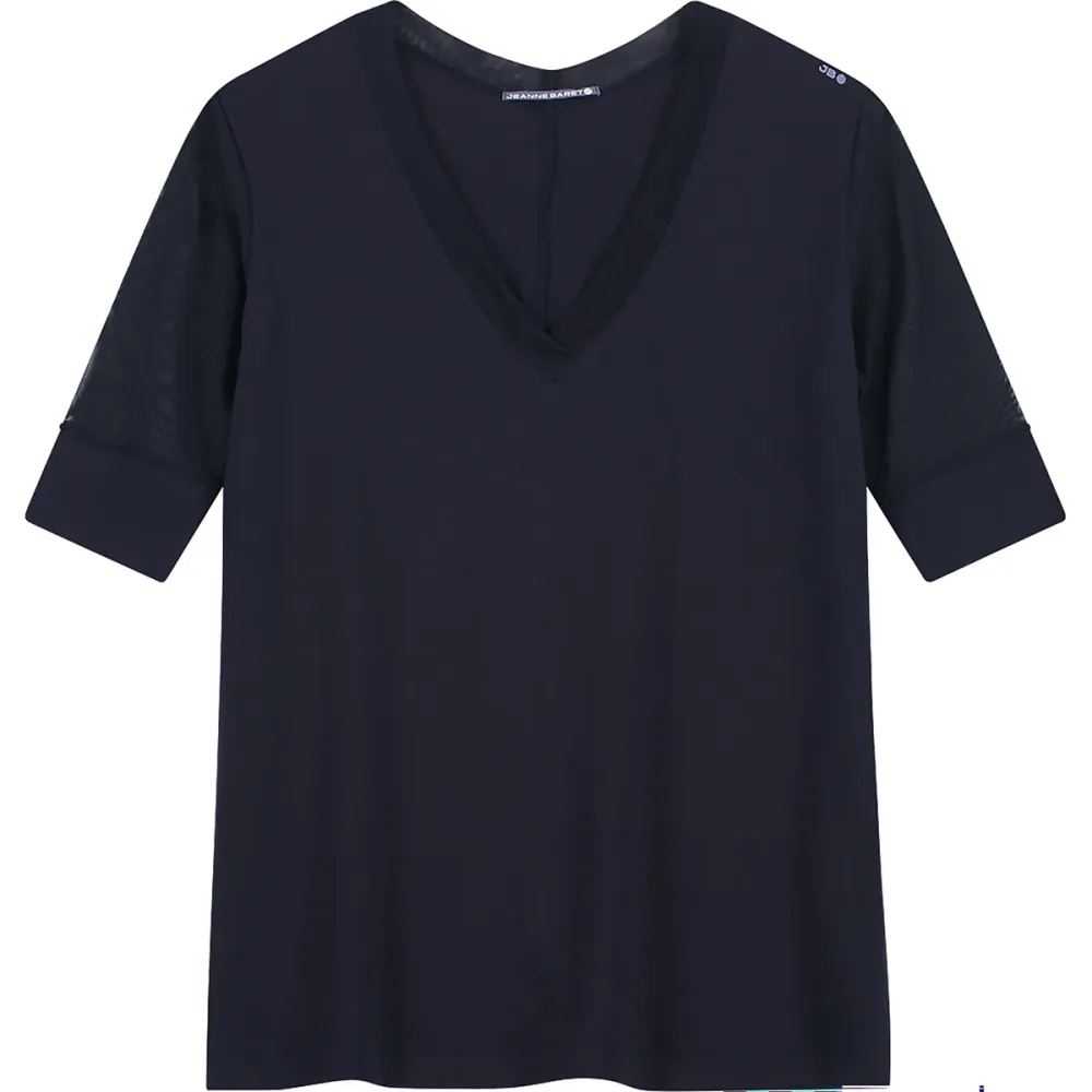 Jeanne Baret Damen Polynesia V-Neck T-Shirt