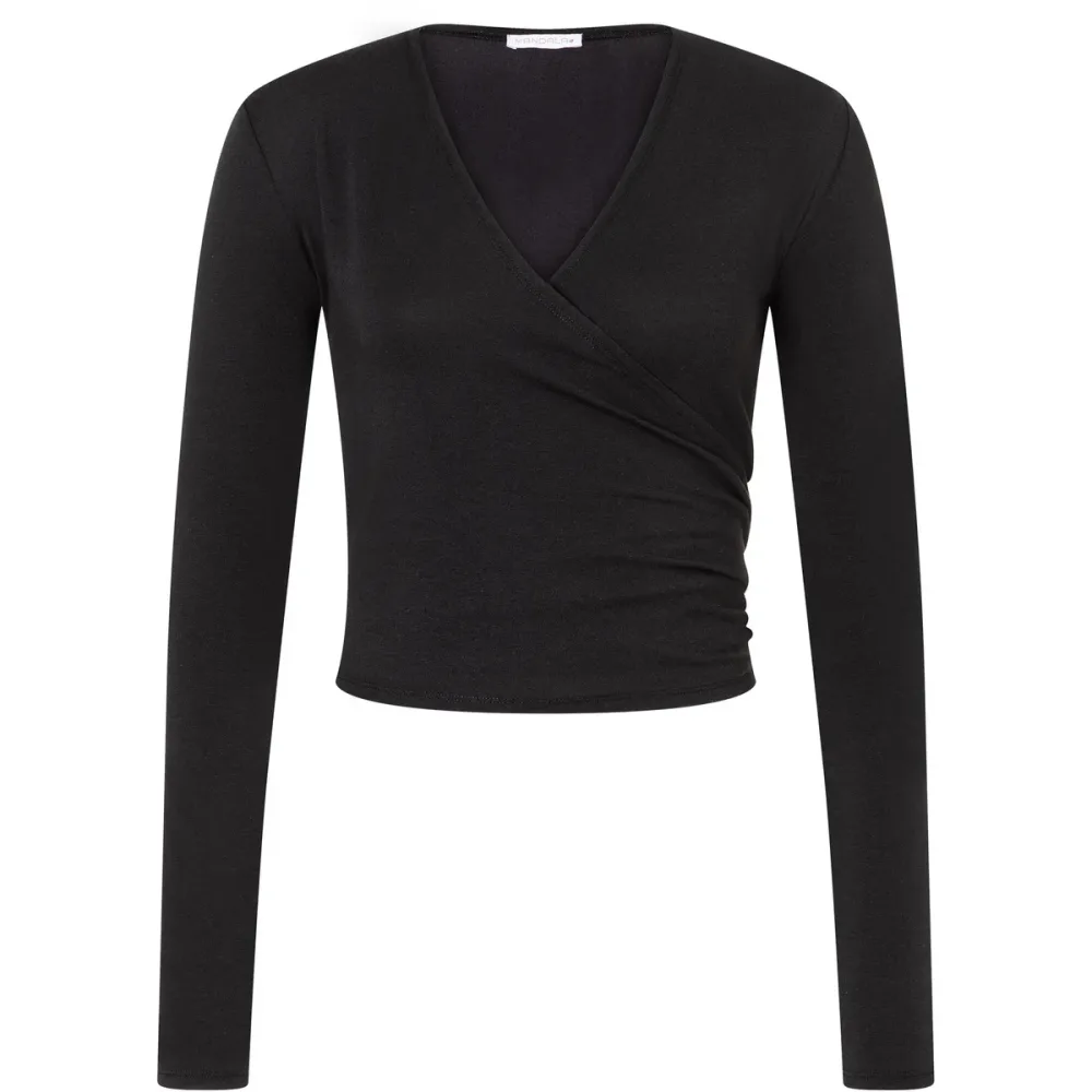 Mandala Damen Wrap Longsleeve