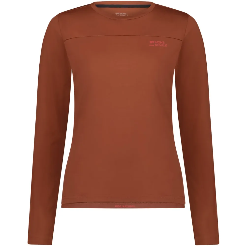 Mons Royale Damen Diversion Merino Bike Longsleeve