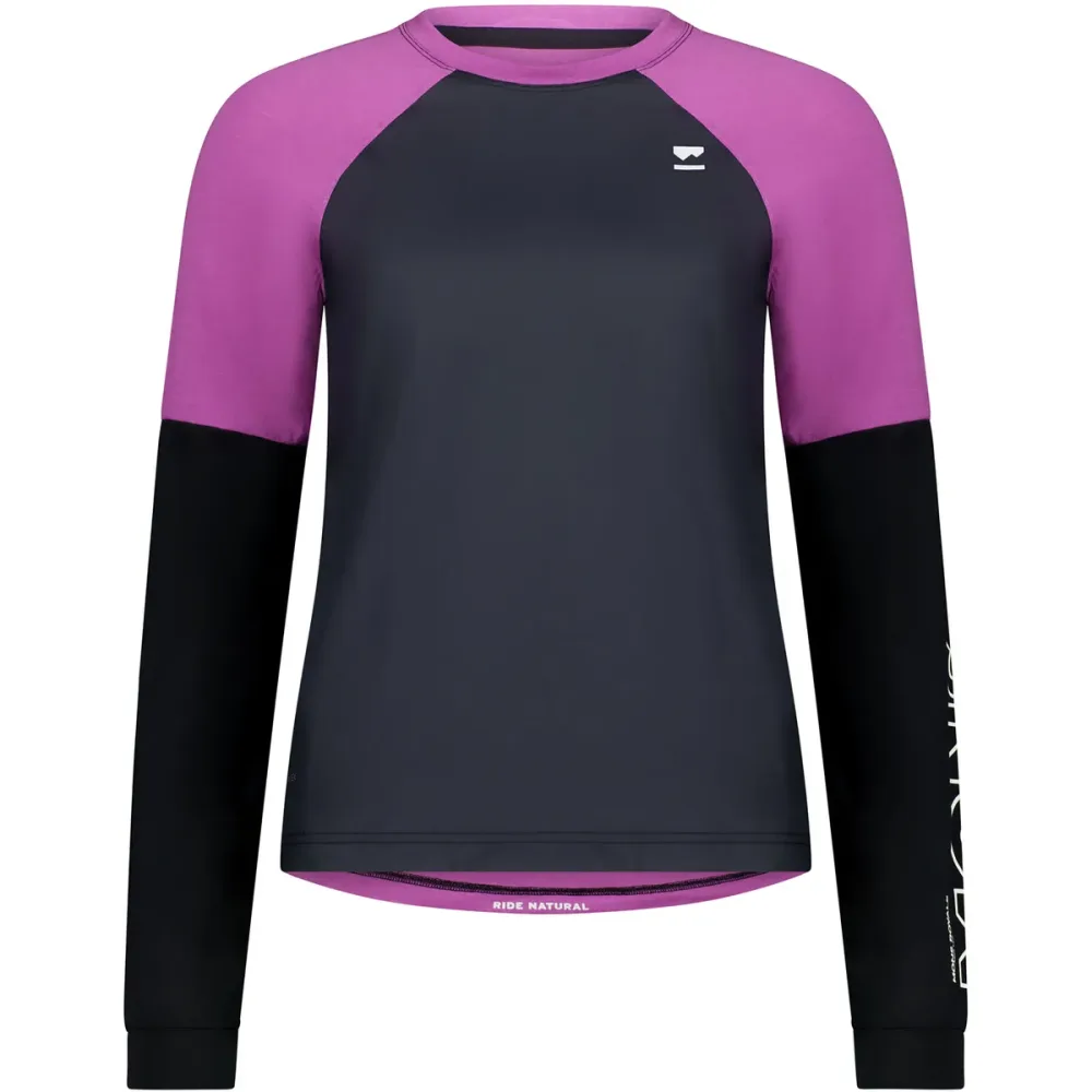 Mons Royale Damen Tarn Merino Bike Wind Longsleeve
