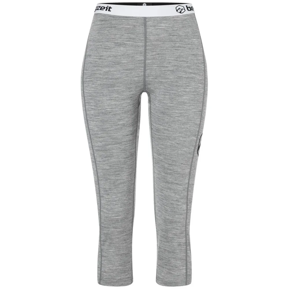 Bergzeit Basics Damen Bergzeit Pure Merino 3/4 Hose